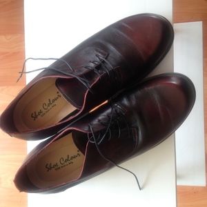Oxblood Leather Oxfords Made in Italy